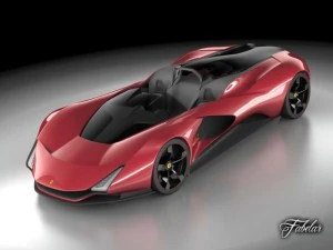 ferrari aliante std mat 3D Model