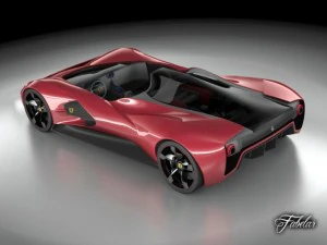 ferrari aliante std mat 3D Model