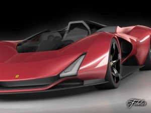 ferrari aliante std mat 3D Model