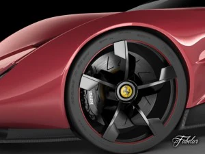 ferrari aliante std mat 3D Model