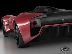 ferrari aliante std mat 3D Model