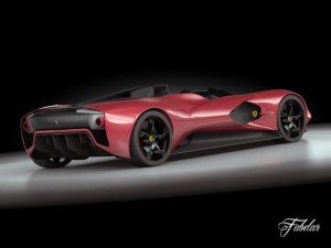 ferrari aliante std mat Modèle 3D