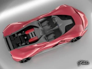 ferrari aliante std mat 3D Model