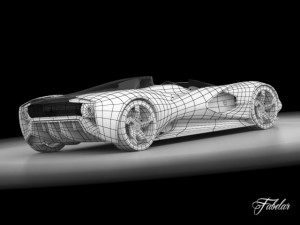 ferrari aliante std mat Modèle 3D