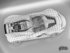 ferrari aliante std mat Modèle 3D