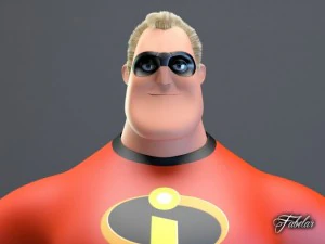 panie niesamowity Model 3D