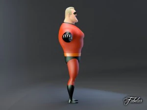 panie niesamowity Model 3D