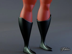 panie niesamowity Model 3D