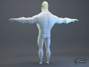 panie niesamowity Model 3D
