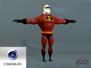 mr incredible 3D Model