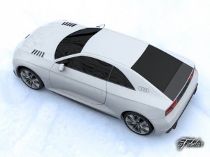 audi quattro concept std mat 3D Model