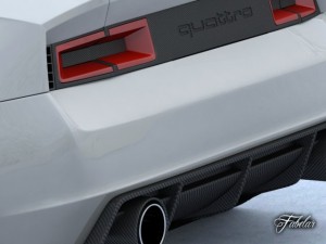 audi quattro concept std mat 3D Model