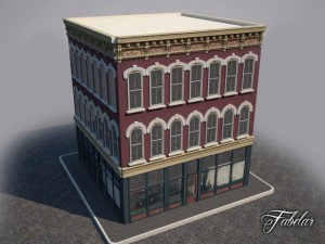 building 01 3D Модель