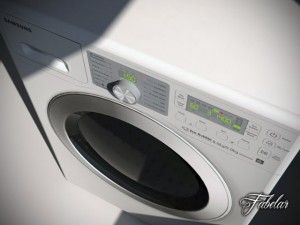 washing machine 02 3D Model