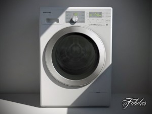 washing machine 02 3D Model
