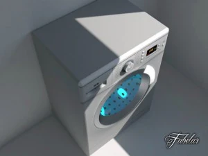 washing machine 03 3D Model