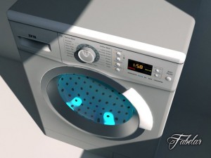 washing machine 03 3D Model