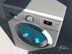 washing machine 03 3D Model
