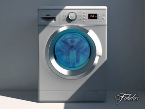 washing machine 03 3D Model