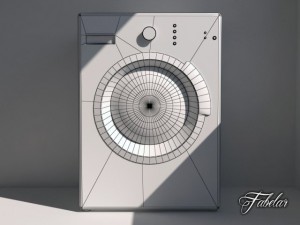 washing machine 03 3D Model