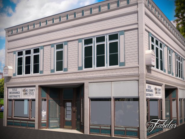 building 04 3Dモデル .c4d .max .obj .3ds .fbx .stl .blend 