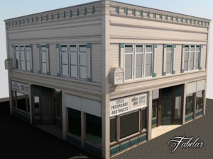 building 04 3Dモデル
