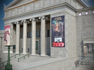 building 07 field museum Modello 3D