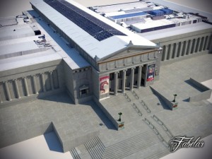 building 07 field museum Modello 3D