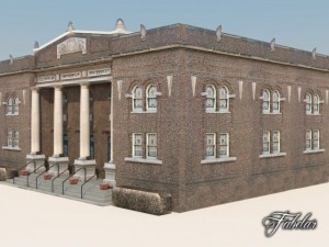 building 08 3D Model