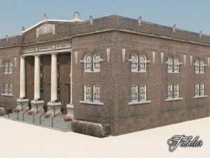 building 08 3D Model