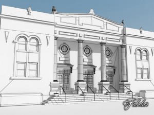 building 08 3D Model