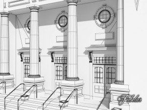 building 08 3D Model