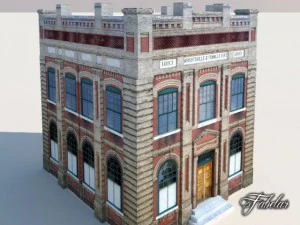 building 09 3D Model