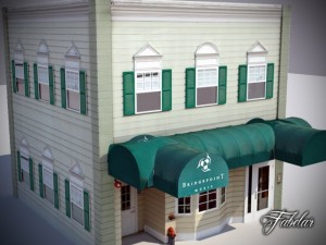 building 11 3D 模型