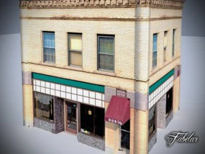 building 13 3D Model