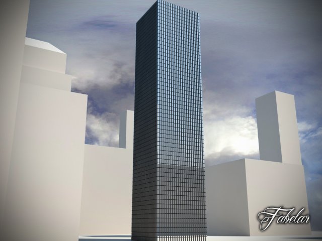 building 15 3D Model .c4d .max .obj .3ds .fbx .stl .blend 