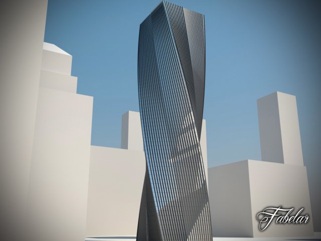 building 17 3D Model .c4d .max .obj .3ds .fbx .stl .blend 
