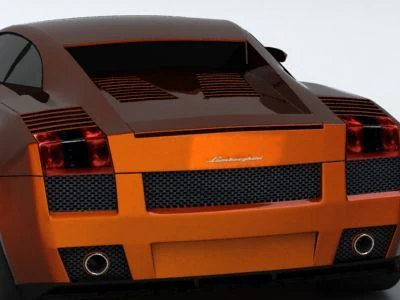 lamborghini gallardo 3D Model .c4d .max .obj .3ds .fbx .stl .blend