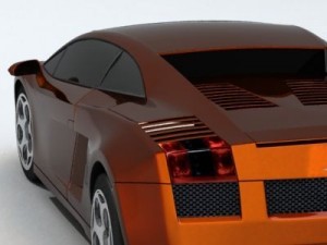 lamborghini gallardo 3D मॉडल
