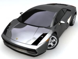 lamborghini gallardo 3D मॉडल