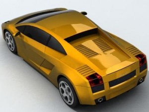 lamborghini gallardo 3D मॉडल