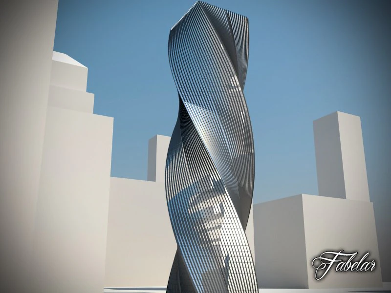 gebouw 18 3D Model .c4d .max .obj .3ds .fbx .stl .blend 