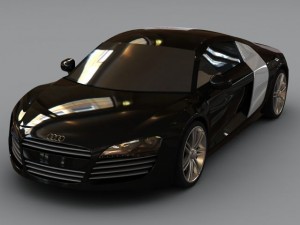 audi r8 Model 3D