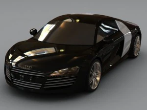 audi r8 3D Model