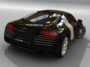 audi r8 Model 3D