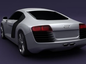 audi r8 Model 3D