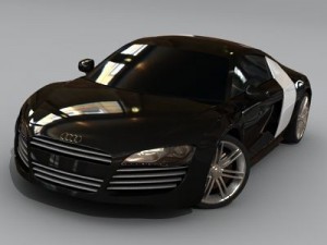 audi r8 Model 3D