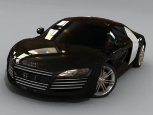 audi r8 3D Model
