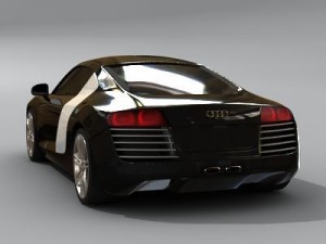 audi r8 Model 3D
