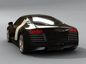 audi r8 3D Model